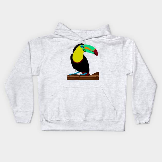 toucan Kids Hoodie by EmarDesign